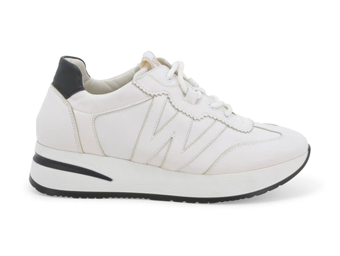 Melluso Donna Sneakers Stringate Primavera Estate in pelle bianca R20065D-227572